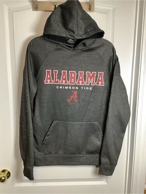 Alabama Crimson Tide Men's Gray Pullover Hoodie